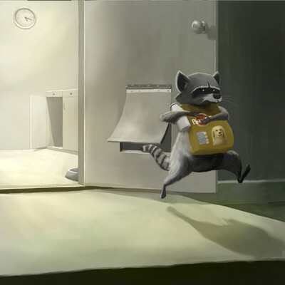Bright Raccoon