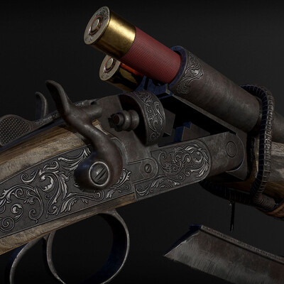 Sawed-off Shorty Double Barrel Shotgun