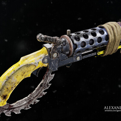 Sawed off shotgun