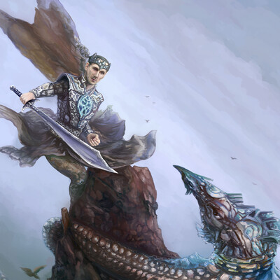 Knight in fight