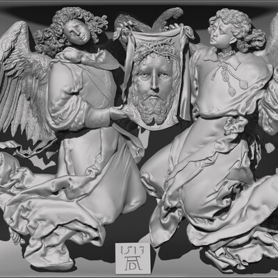 Sudar, conducted by two angels