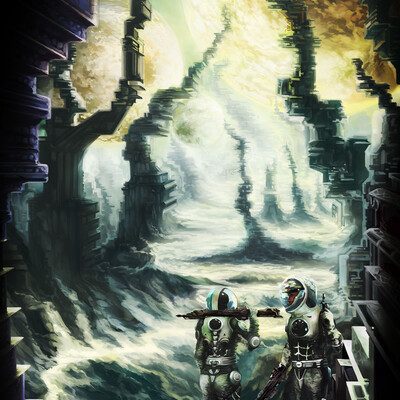 Adventure hunters in the unknown world
