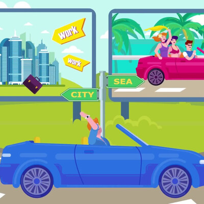 ICO STEPCOIN - Motion Graphics Explainer Video/ Europe