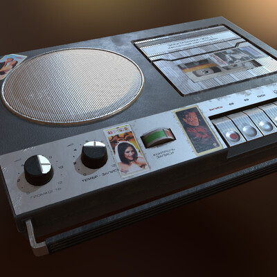 Recorder Radio USSR Electronics 302-1