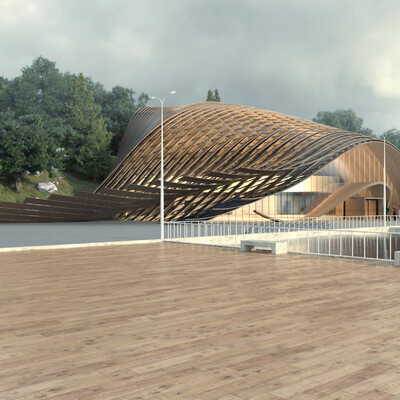 CULTURAL CENTER / PARAMETRISM / ARCHITECTURE / DESIGN / VISUALIZATION