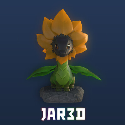 Dragon-sunflower