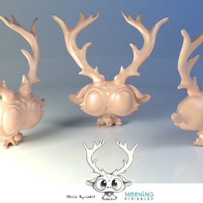 Morning Scribles sculpting