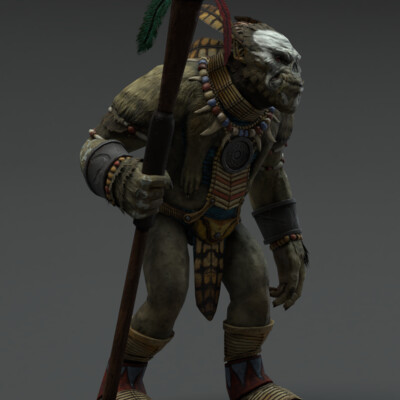 Orc-shaman from Gothic game