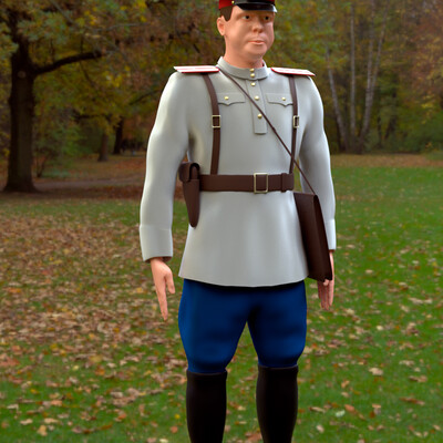 Soviet policeman