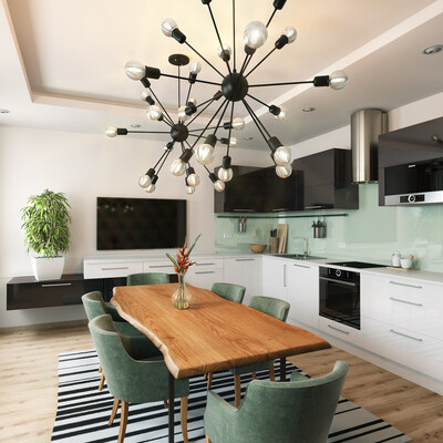White kitchen