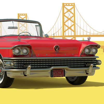 1958 Buick Roadmaster 75 Convertible