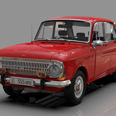 soviet car moskvich