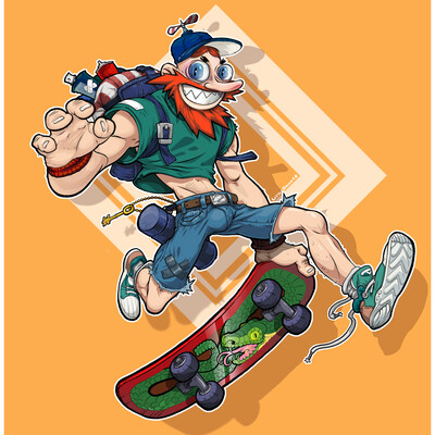 Skateboarder