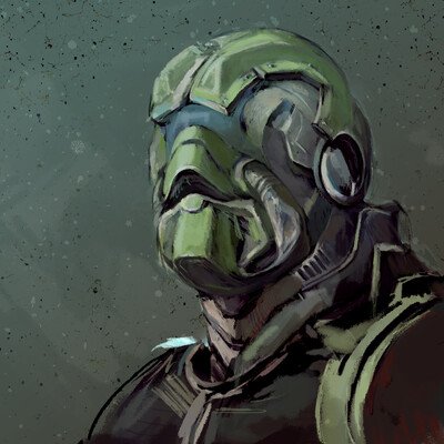 Sketch of a fighter
