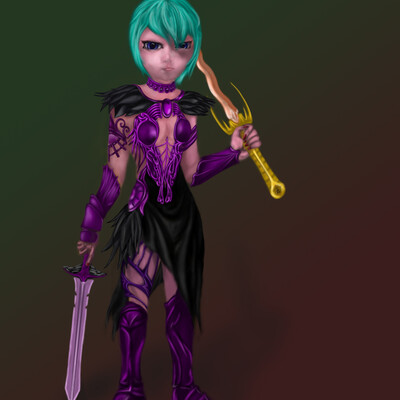 Девочка-воин / Warrior-gorl