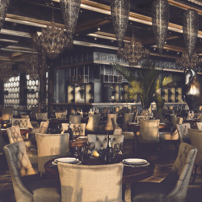 a restaurant