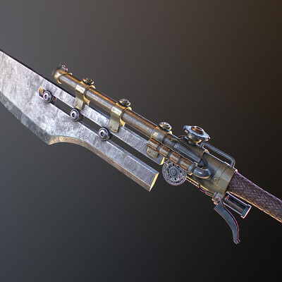 Steampunk Gunblade