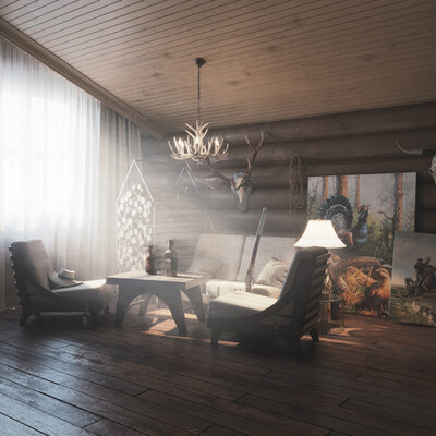 Hunter's house