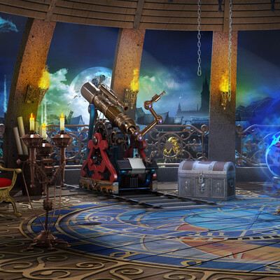 Concept Starcounter room environment