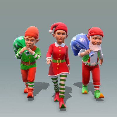 Christmas elves