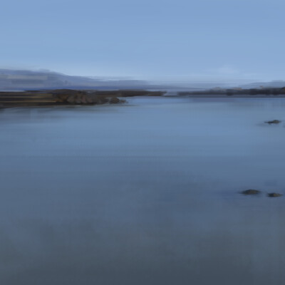 Sketch of a landscape
