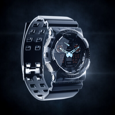 G-SHOCK modelling and rendering practice