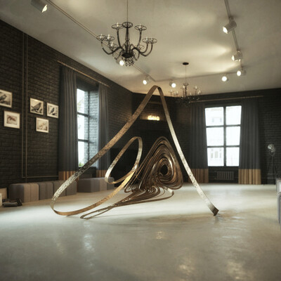 KRASNYY UGOL / INTERIOR DESIGN / VISALALIZATION