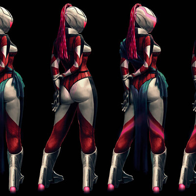 Bodysuit commission (female version)