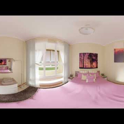 bedroom in vr