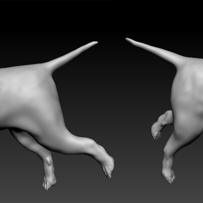 Bull terier 3D