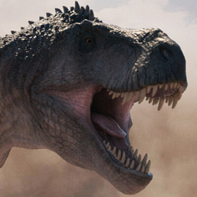 Tyrannosaurus. The Jurassic Games