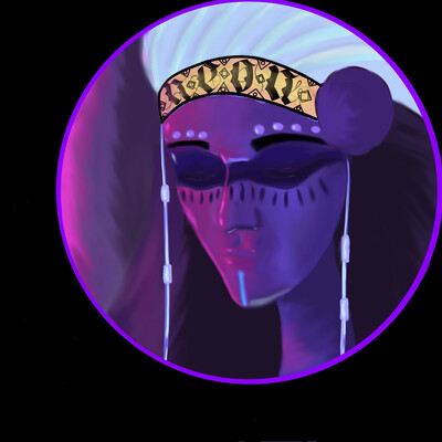 Neon girl