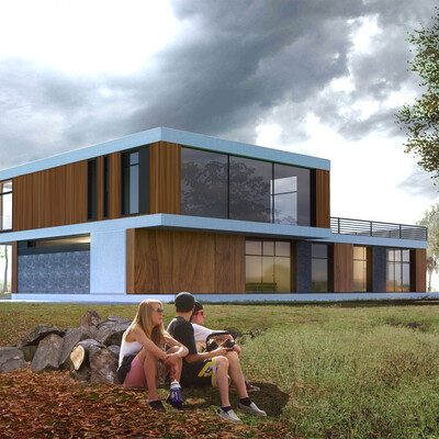 cottage on the system VASTU