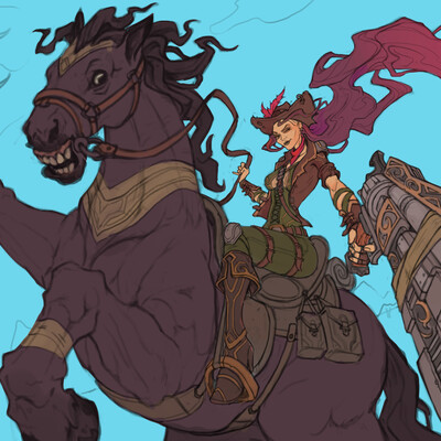 Horsewoman