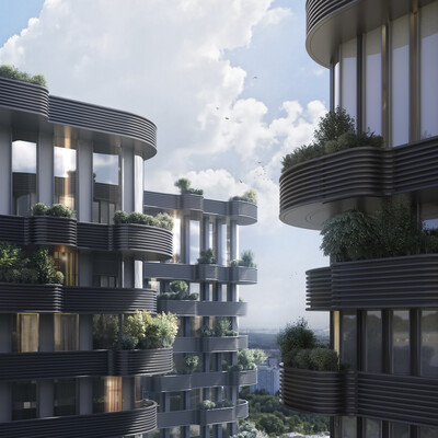 Residential complex concept