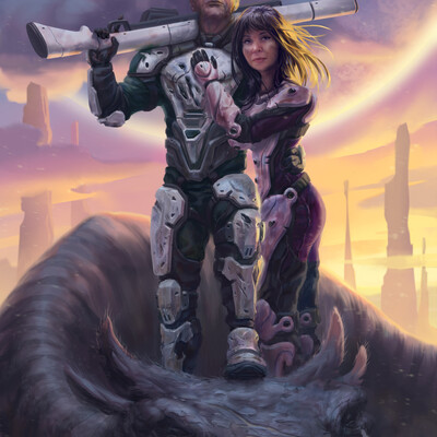 hunter and wife