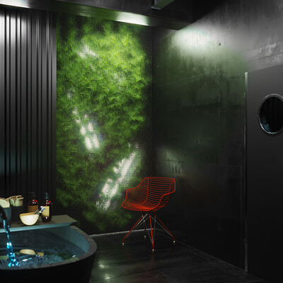 Industrial Bathroom Interior Design