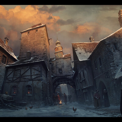 Winter evening