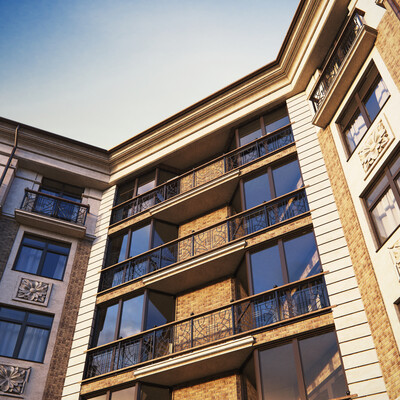 Visualization of a residential building