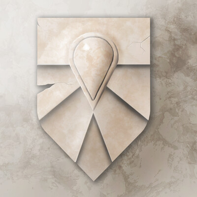 Marble coat of arms