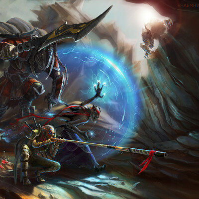 Artwork of contest