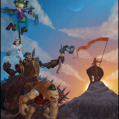 Artwork of contest