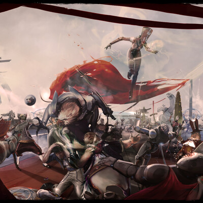 Artwork of contest