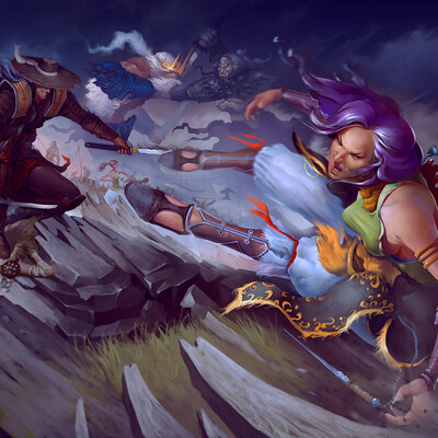 Artwork of contest