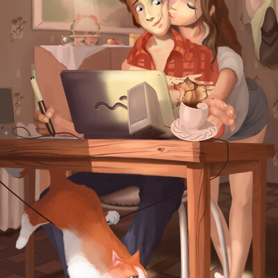 Artwork of contest