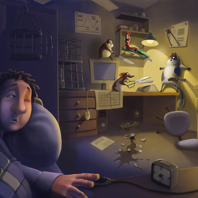 Artwork of contest