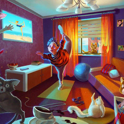Artwork of contest