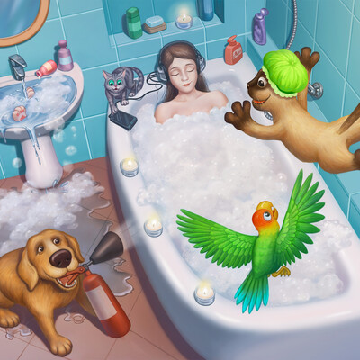 Artwork of contest