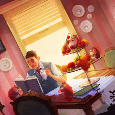Artwork of contest