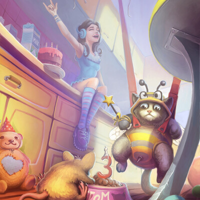 Artwork of contest
